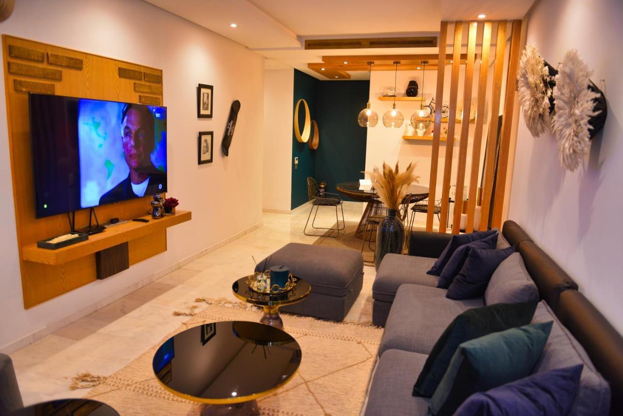 Appartement De Prestige Climatise A L'Hivernage 400M De La Gare Marrakesz Zewnętrze zdjęcie