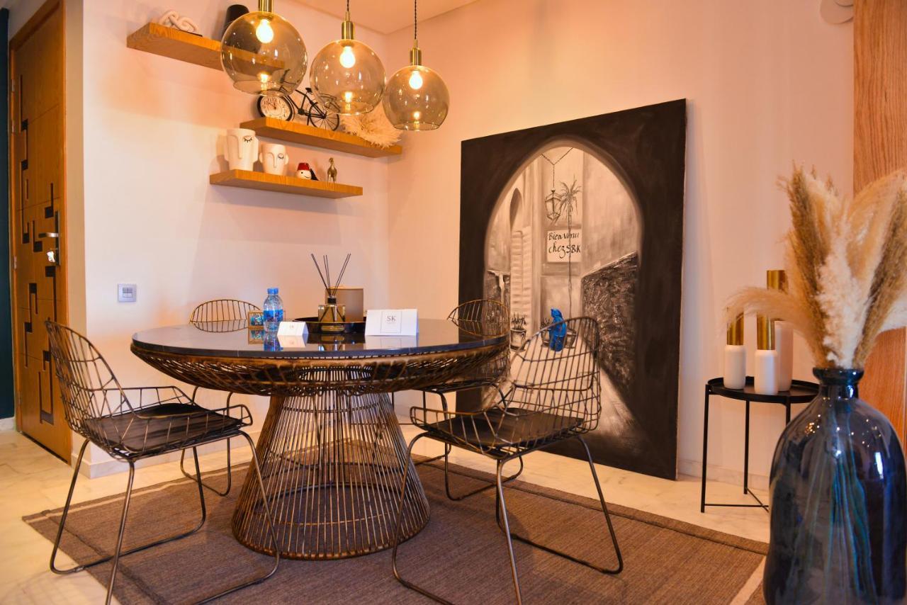 Appartement De Prestige Climatise A L'Hivernage 400M De La Gare Marrakesz Zewnętrze zdjęcie