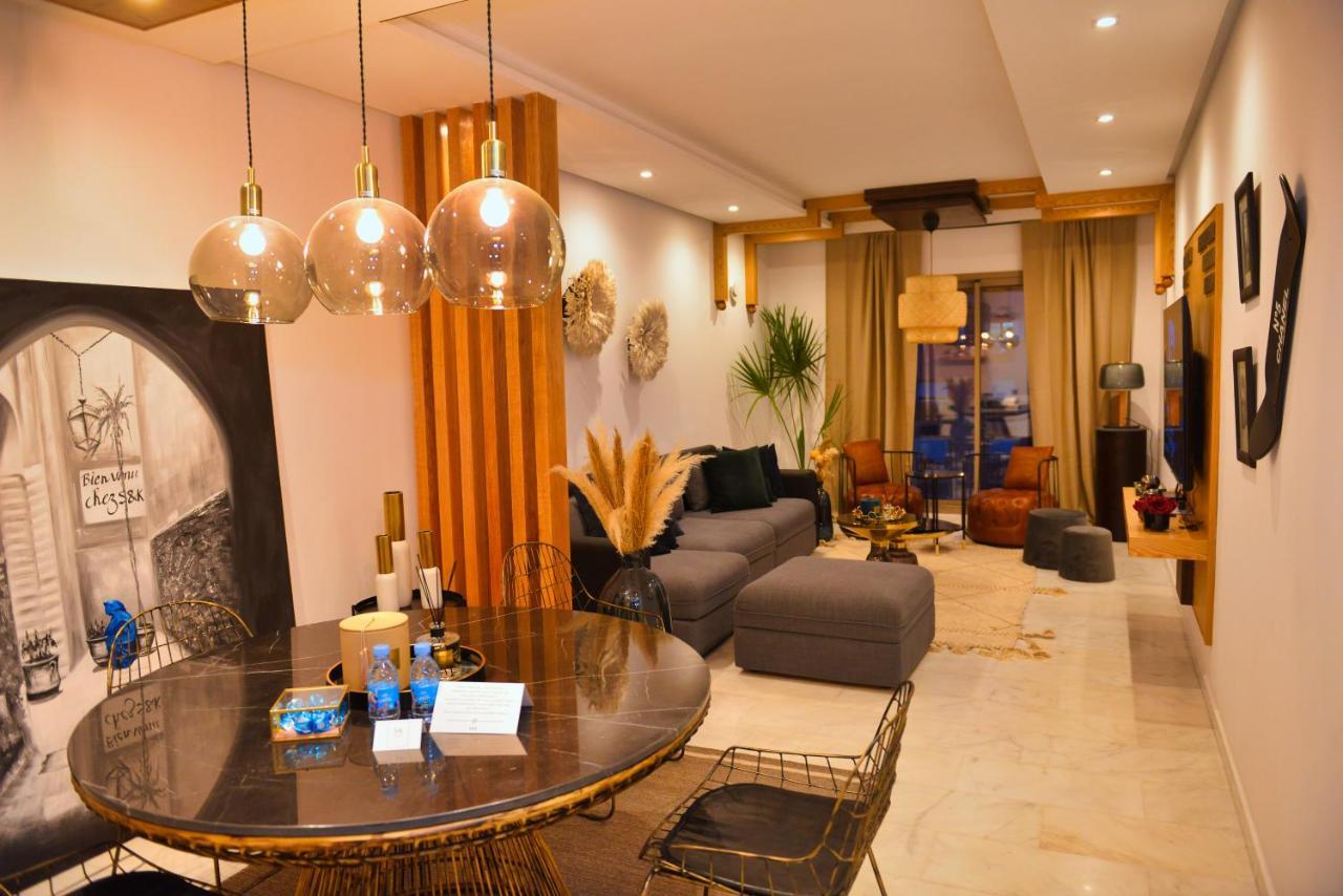 Appartement De Prestige Climatise A L'Hivernage 400M De La Gare Marrakesz Zewnętrze zdjęcie