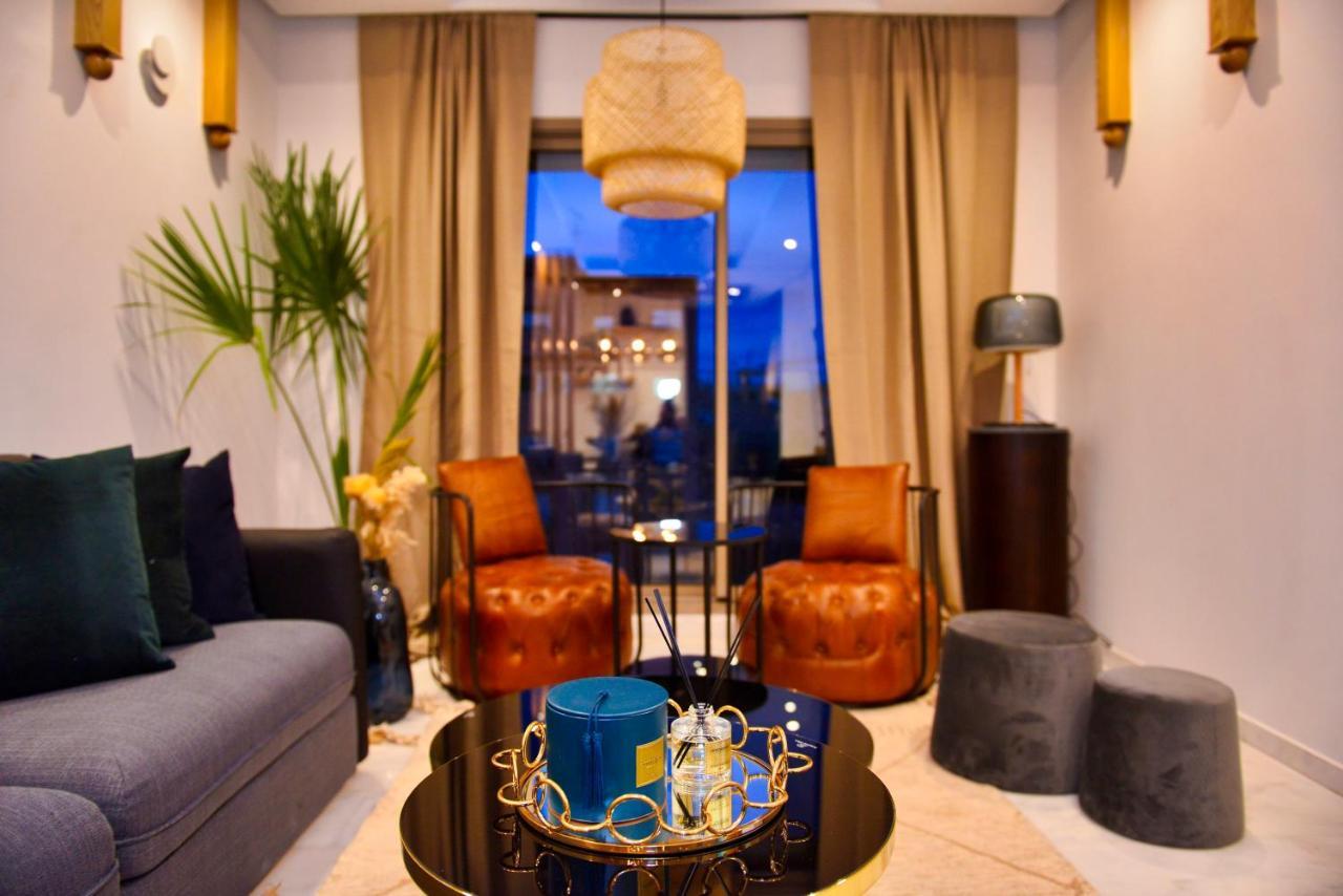 Appartement De Prestige Climatise A L'Hivernage 400M De La Gare Marrakesz Zewnętrze zdjęcie