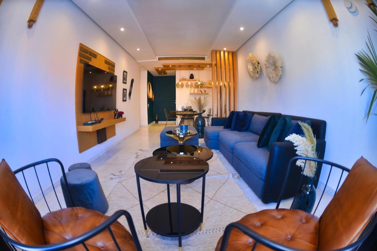 Appartement De Prestige Climatise A L'Hivernage 400M De La Gare Marrakesz Zewnętrze zdjęcie