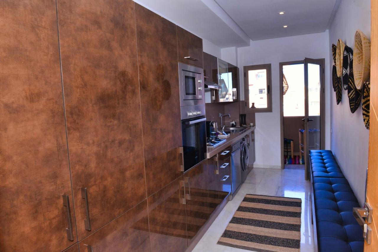 Appartement De Prestige Climatise A L'Hivernage 400M De La Gare Marrakesz Zewnętrze zdjęcie